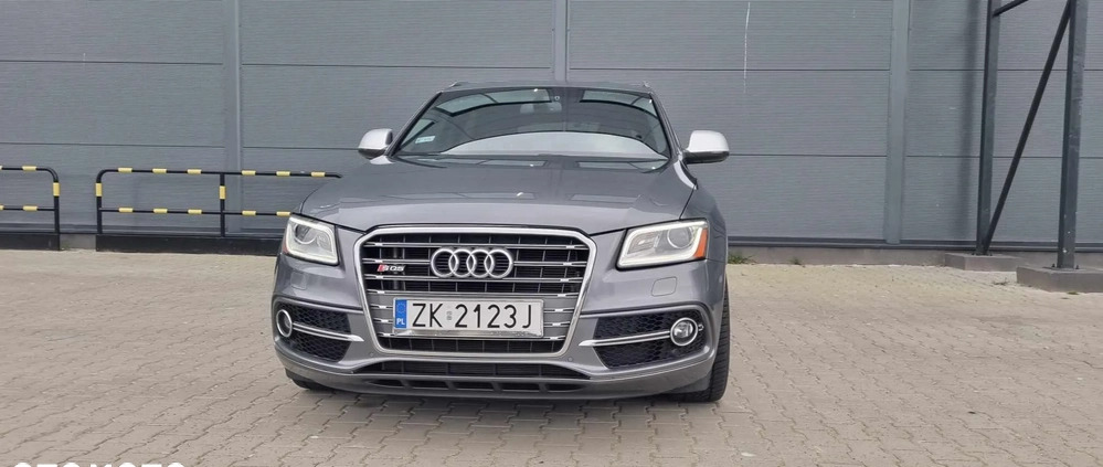 Audi SQ5 cena 89999 przebieg: 129000, rok produkcji 2013 z Koszalin małe 497